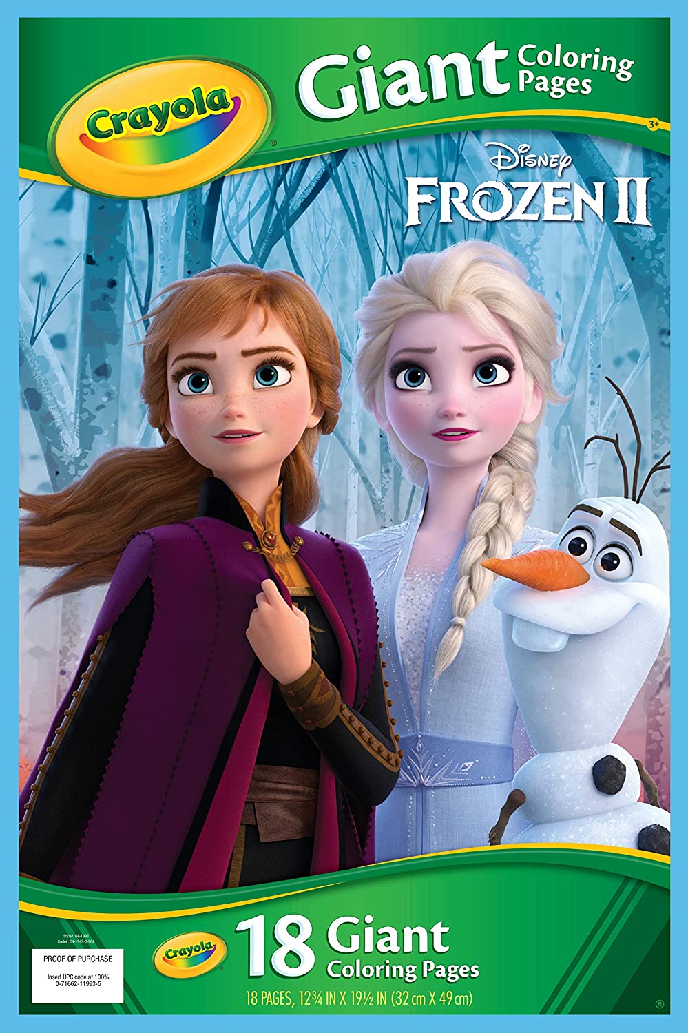 CRAYOLA - COLORING BOOK WITH STICKER SHEET,DISNEY FROZEN, 96PG - The ...