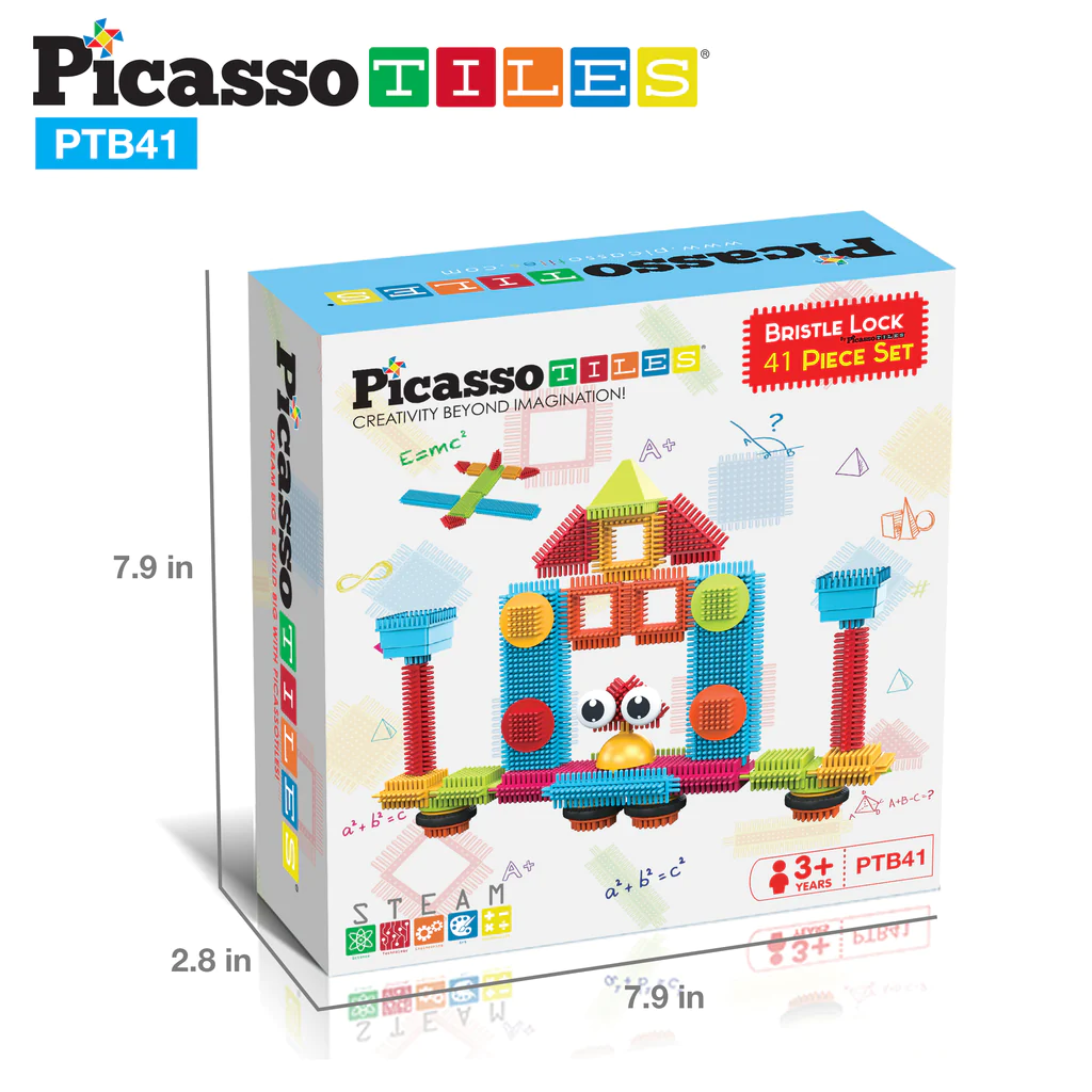 PICASSO TILES - BRISTLE LOCK 41 PIECE SET - The Stationery Store ...