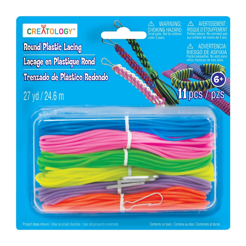 CREATOLOGY Round Neon Plastic Lacing Kit The Stationery Store