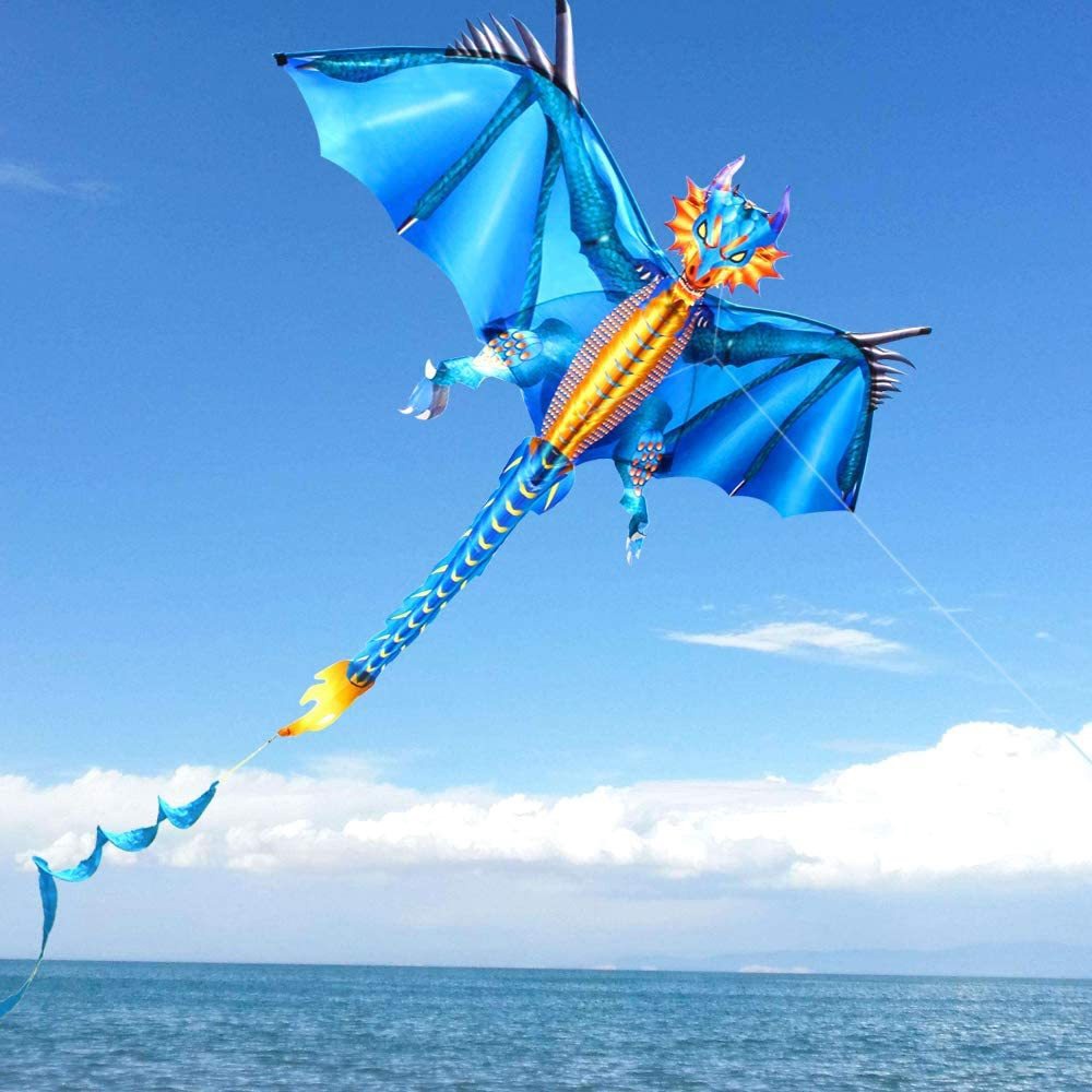 KITES BLUE DRAGON KITE The Stationery Store & Authorized FedEx Ship