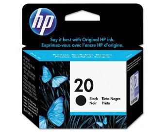 Hewlett packard Black no. 20 Ink cartrage (882780600768)