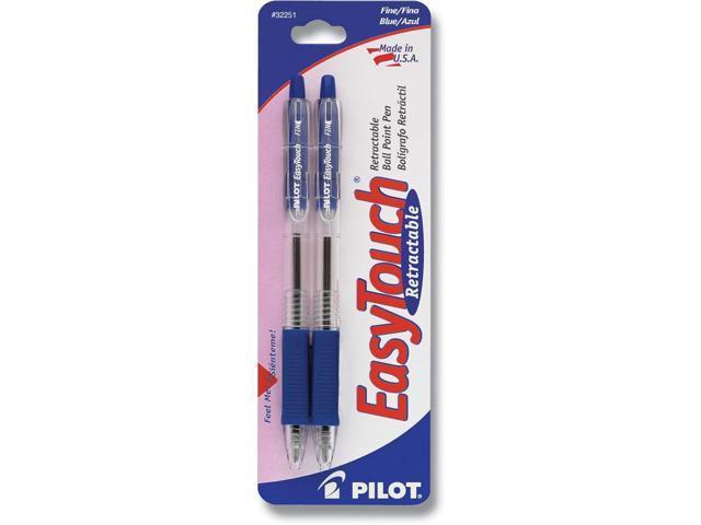 Pilot pen ballpoint eztch rt 2-pk Blue 32251 (072838322517)