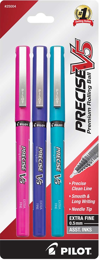 Pilot roller precise v5 3pk pn/pu/tq 25004 (072838250049)