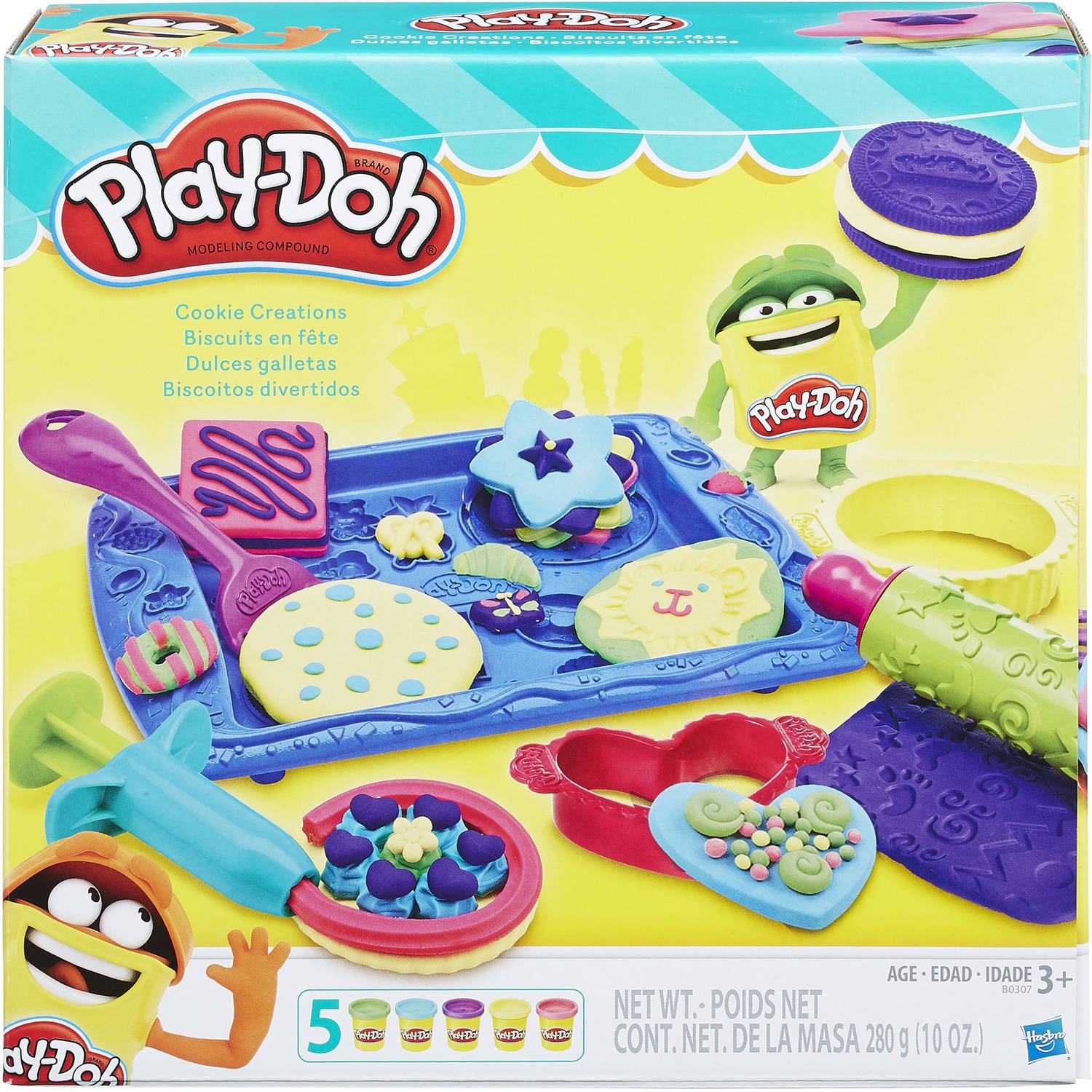 Play-Doh Sweet Shoppe Cookie Creations Tray New 