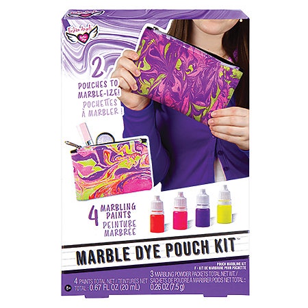 FASHION ANGELS - MARBLE DYE POUCH KIT
