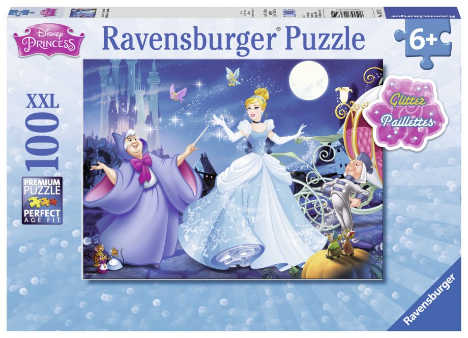 RAVENSBURGER - ADORABLE CINDERELLA PUZZLE (100 PC)