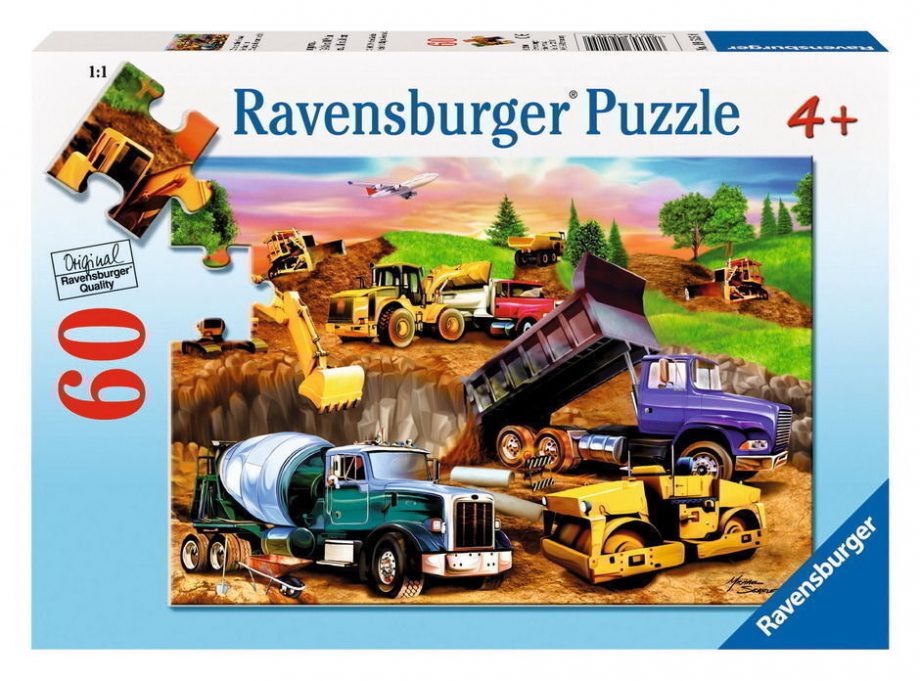 RAVENSBURGER - CONSTRUCTION CROWD PUZZLE (60 PC)