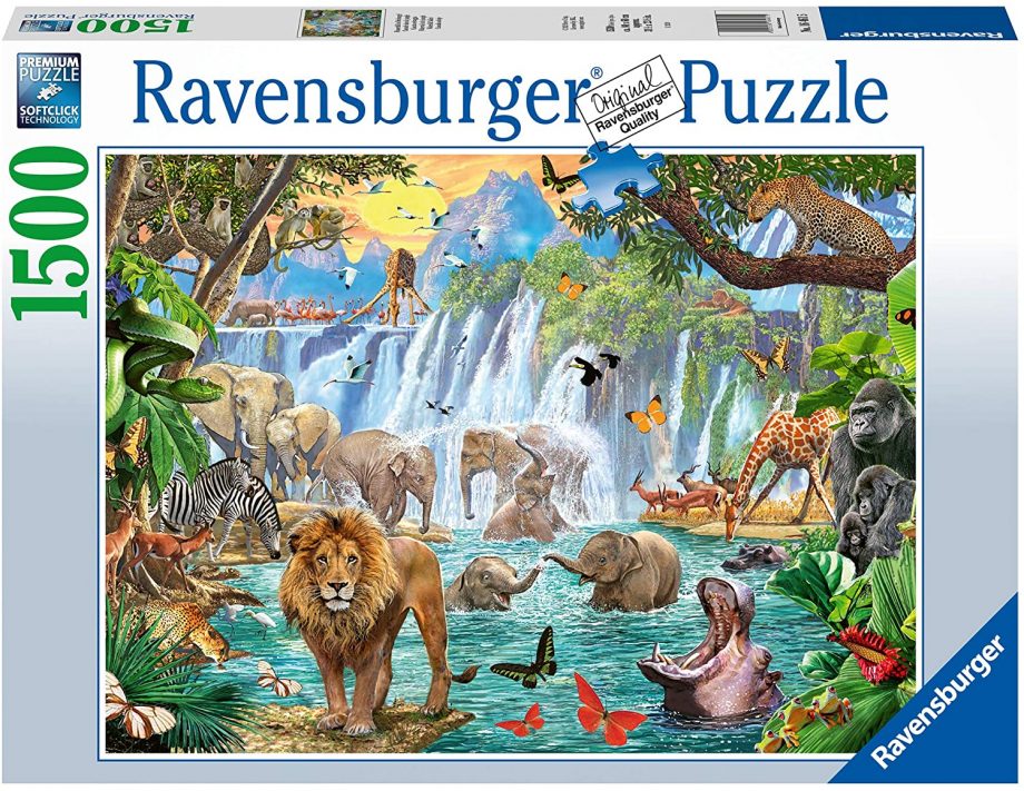 RAVENSBURGER - WATERFALL SAFARI (1500 PC)