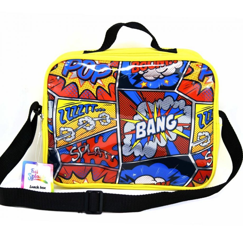 Boys Comic Lunch Bag