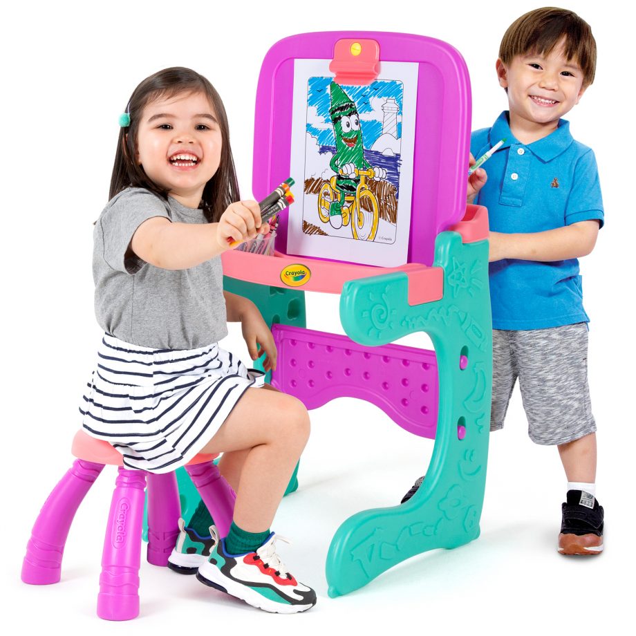 CRAYOLA - ART AND ACTIVITY STUDIO CONVERTIBLE EASEL AND DESK