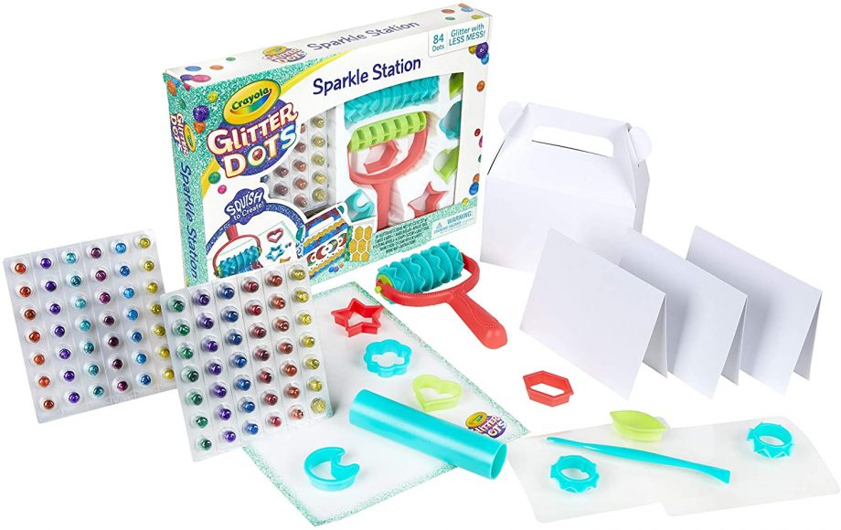 CRAYOLA - PASTEL GLITTER DOT SPARKLE STATION