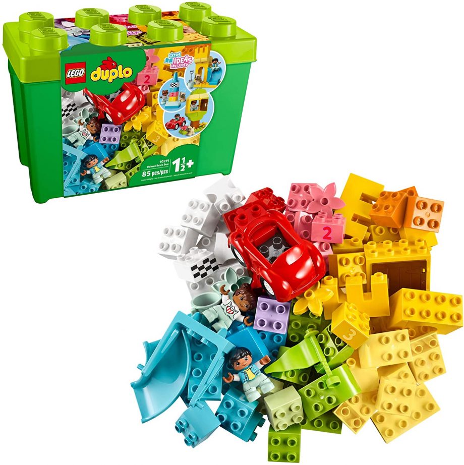 LEGO - DUPLO CLASSIC DELUXE BRICK BOX 10914 STARTER SET WITH STORAGE BOX