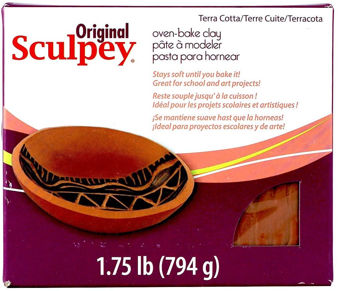 Sculpey Original Clay 1.75 lb. Terra Cotta