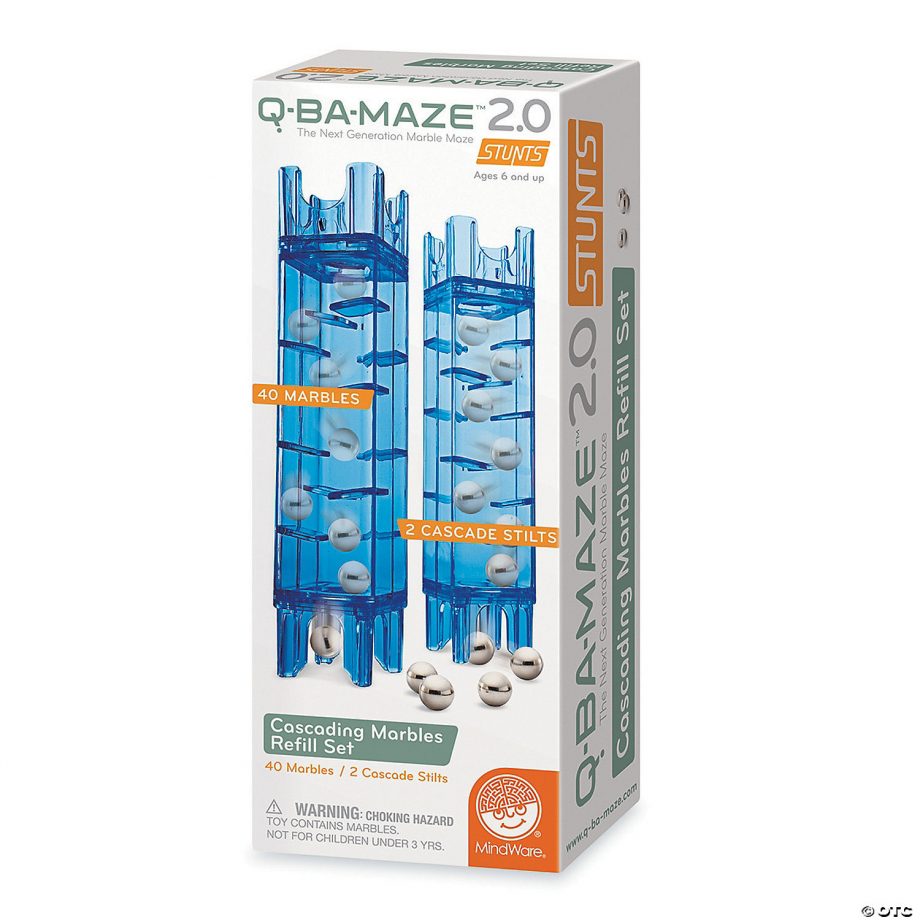 Q-BA-MAZE 2.0 Cascading Marble Refill Set
