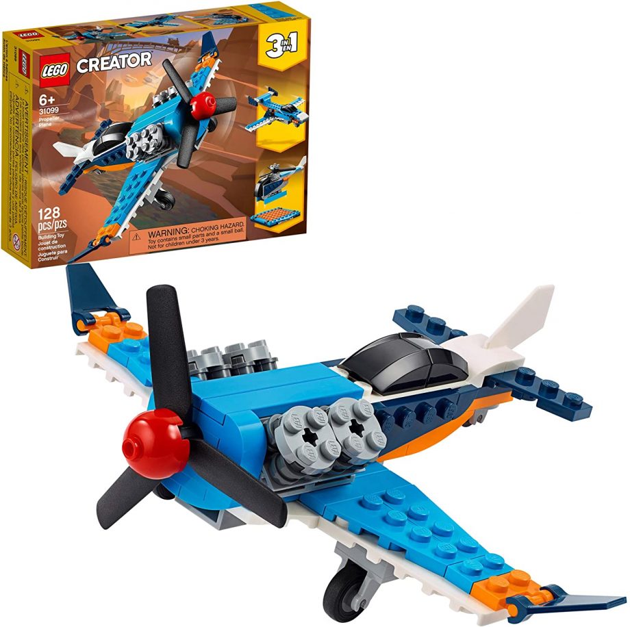 LEGO - CREATOR 3IN1 PROPELLER PLANE 31099 FLYING TOY BUILDING KIT