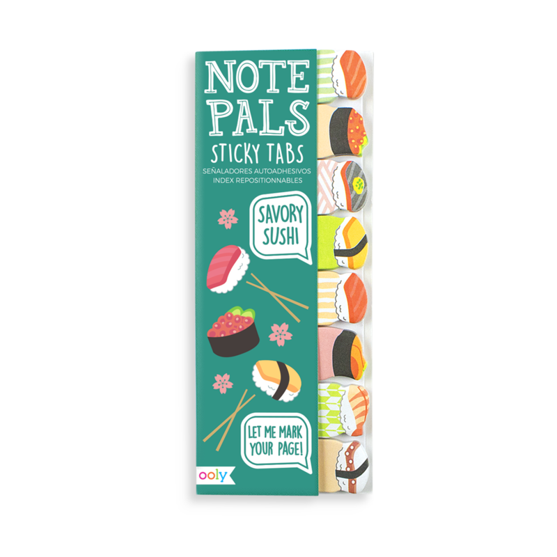 OOLY - NOTE PALS STICKY TABS - SAVORY SUSHI