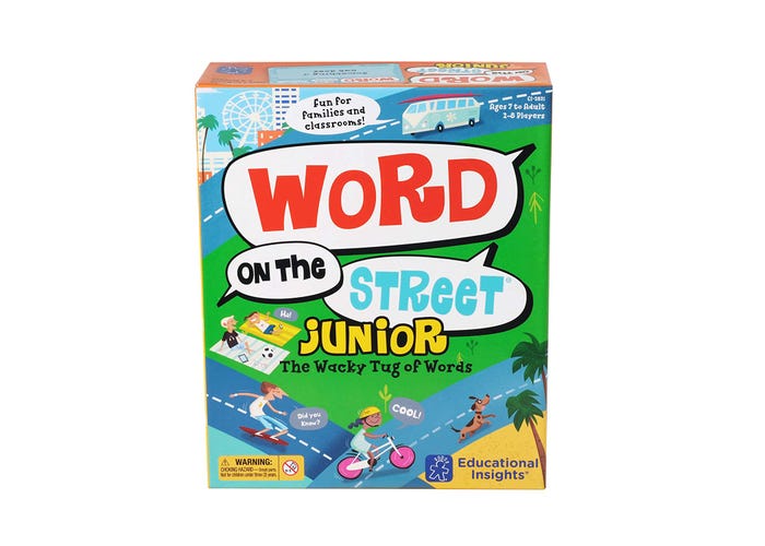 EDUCATIONAL INSIGHTS - WORD ON THE STREET JUNIOR GAME