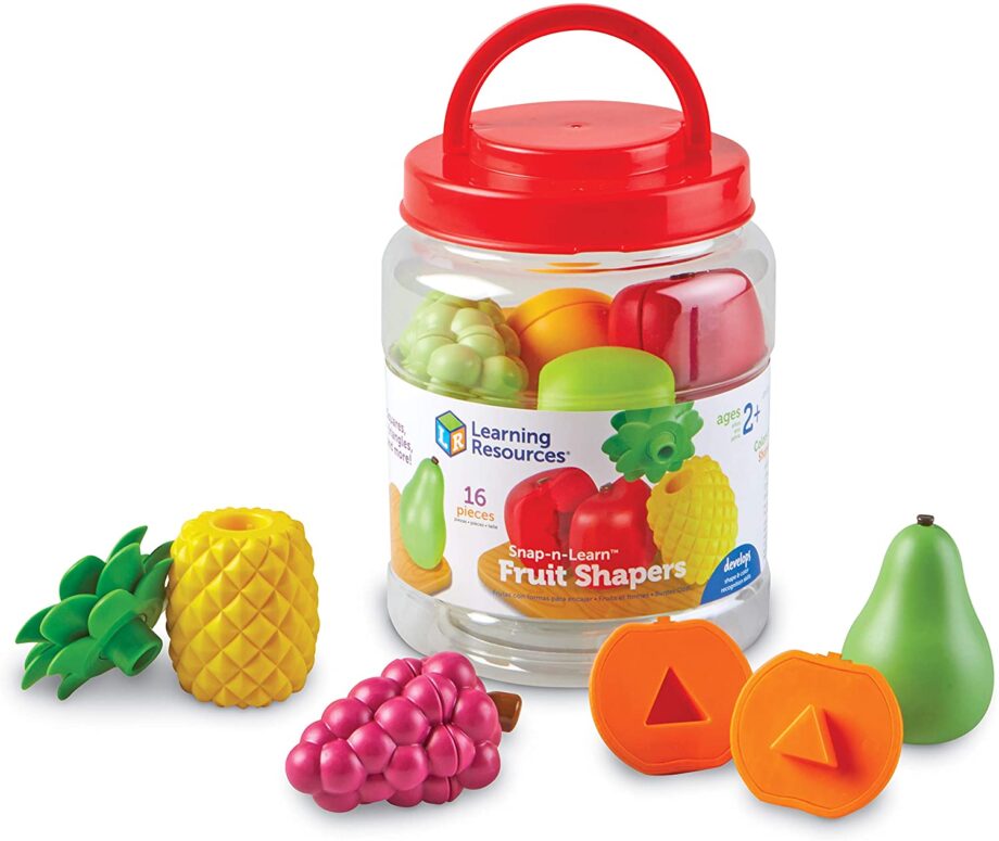 LEARNING RESOURCES - SNAP N LEARN - FRUIT SHAPERS