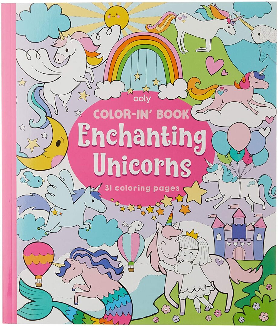 OOLY - ENCHANTING UNICORNS COLORING BOOK