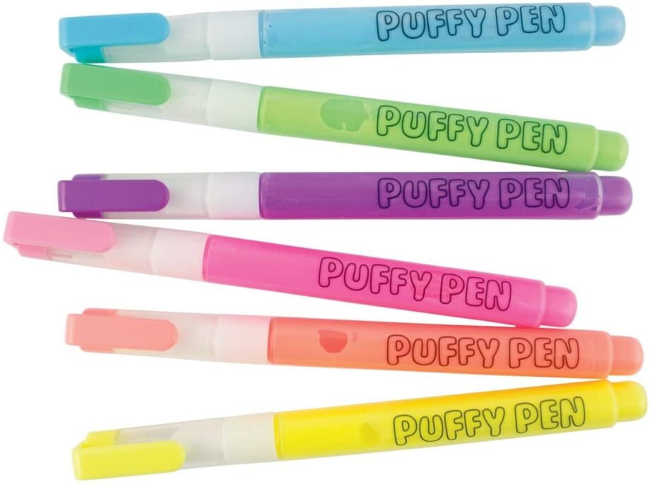 OOLY - MAGIC PUFFY PENS, SET OF 6