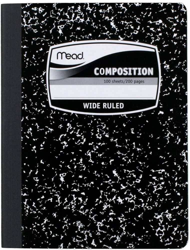 MEAD - BOOK,COMP,9.75X7.5,WM,100CT