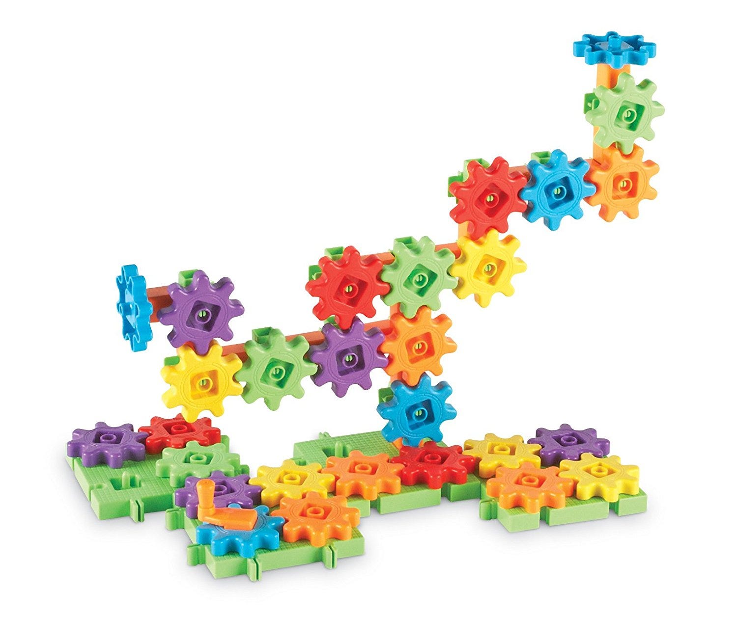 LEARNING RESOURCES - GEARS! GEARS! GEARS! STARTER BUILDING SET (SET OF 60)