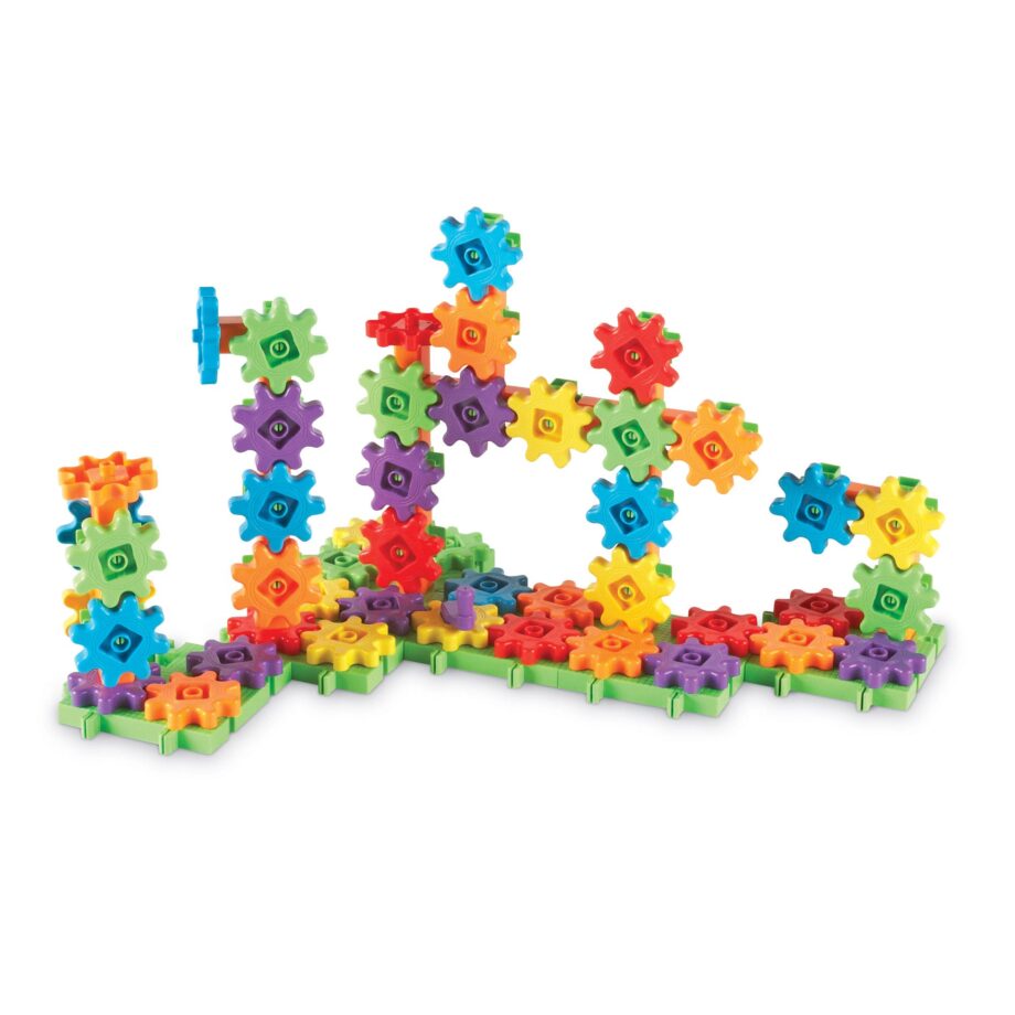 LEARNING RESOURCES - GEARS! GEARS! GEARS!  DELUXE BUILDING SET (SET OF 100)