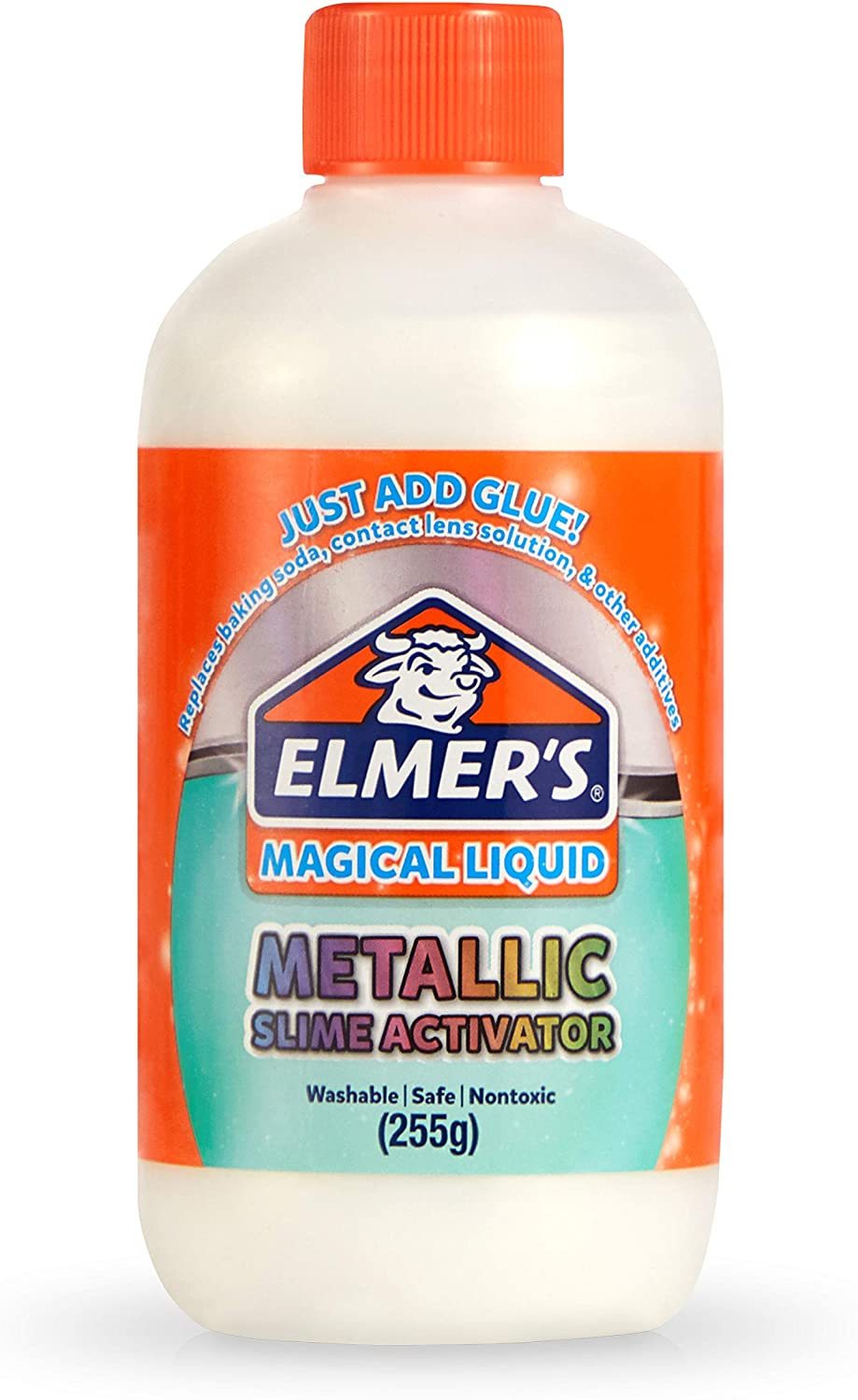 Elmer's Metallic Magical Liquid Glue Slime Activator, 8.75 oz. 