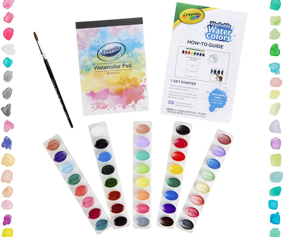 CRAYOLA - HOW TO WATERCOLOR KIT