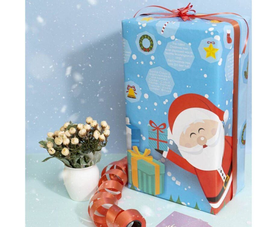 DESIGN POWER - SANTA GIFT WRAPPING PAPER