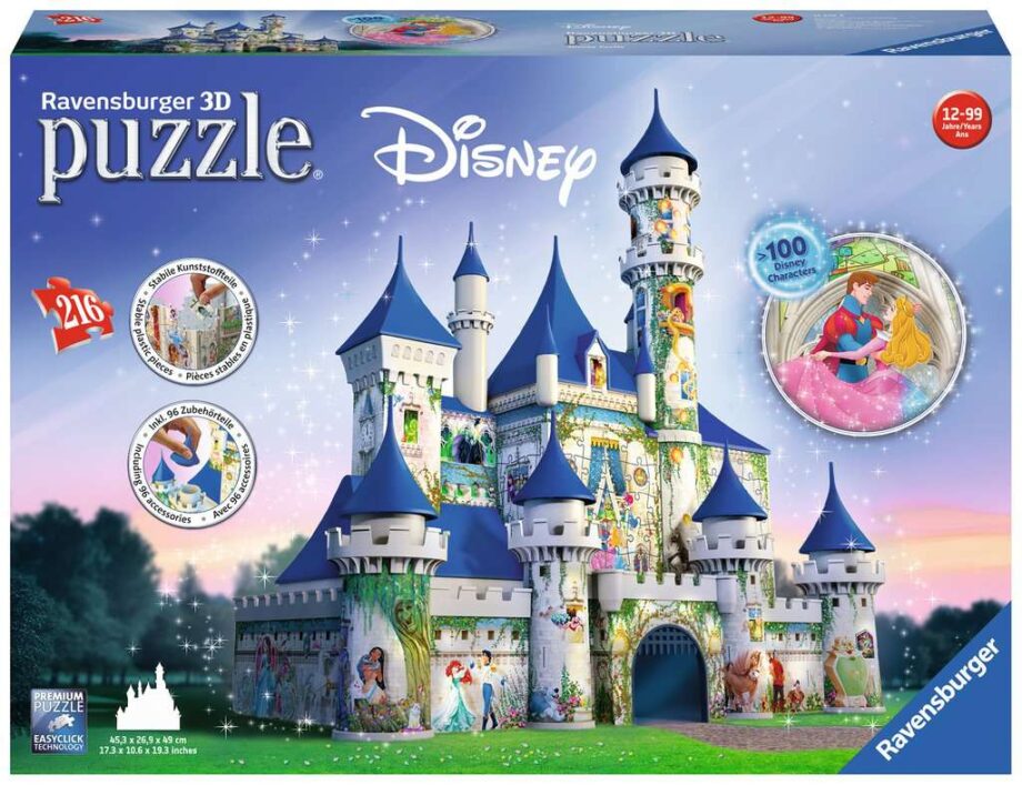 RAVENSBURGER - DISNEY PRINCESS 3D  CASTLE
