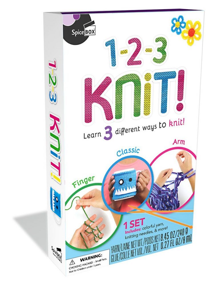 Spice Box Make & Play 1-2-3 Knit