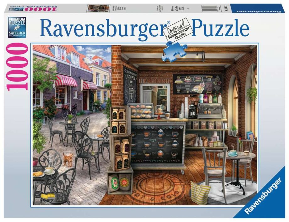 RAVENSBURGER - QUAINT CAFE  PUZZLE (1000 PC)