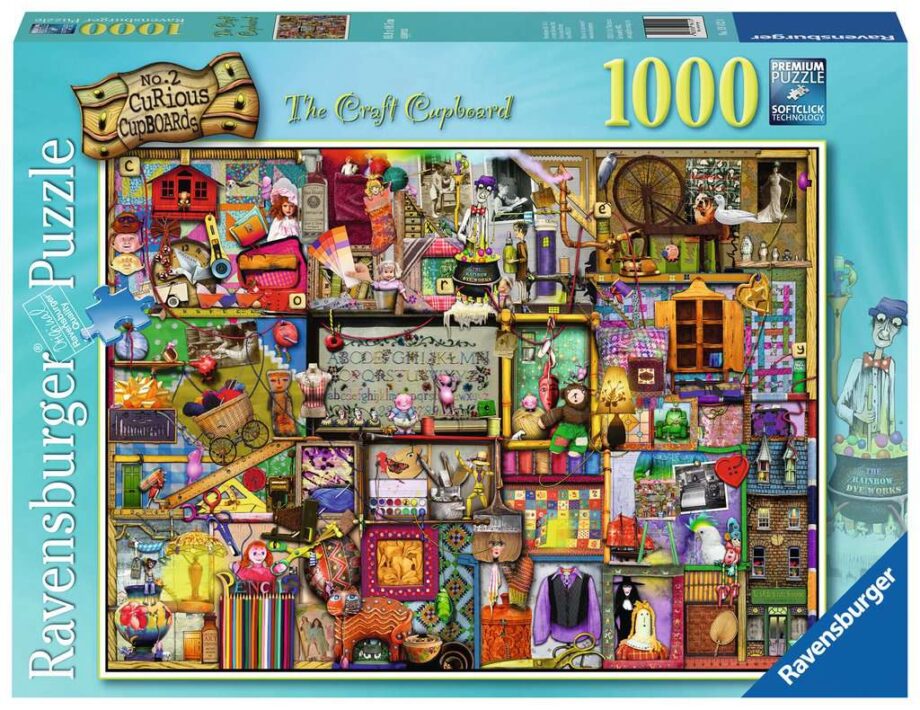 RAVENSBURGER - THE CRAFT CUPBOARD (1000 PC)