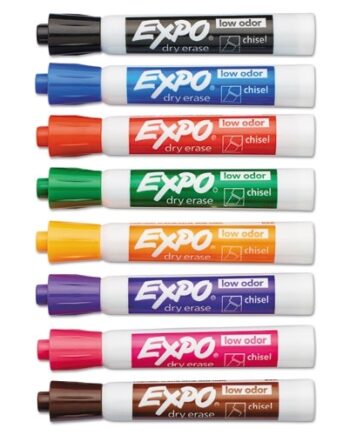 Buy Expo® Broad Chisel Tip Dry Erase Markers (Set of 12) at S&S