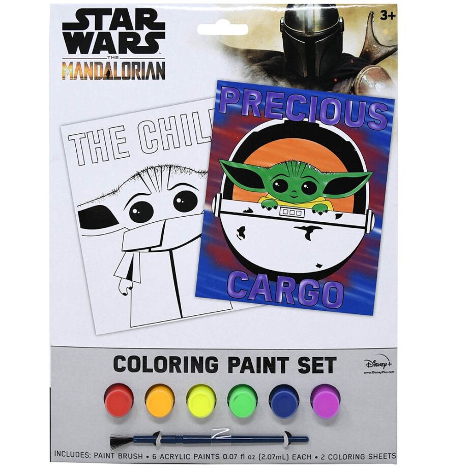 UNITED PACIFIC DESIGNS - STAR WARS "THE CHILD" POSTER PAINT SET