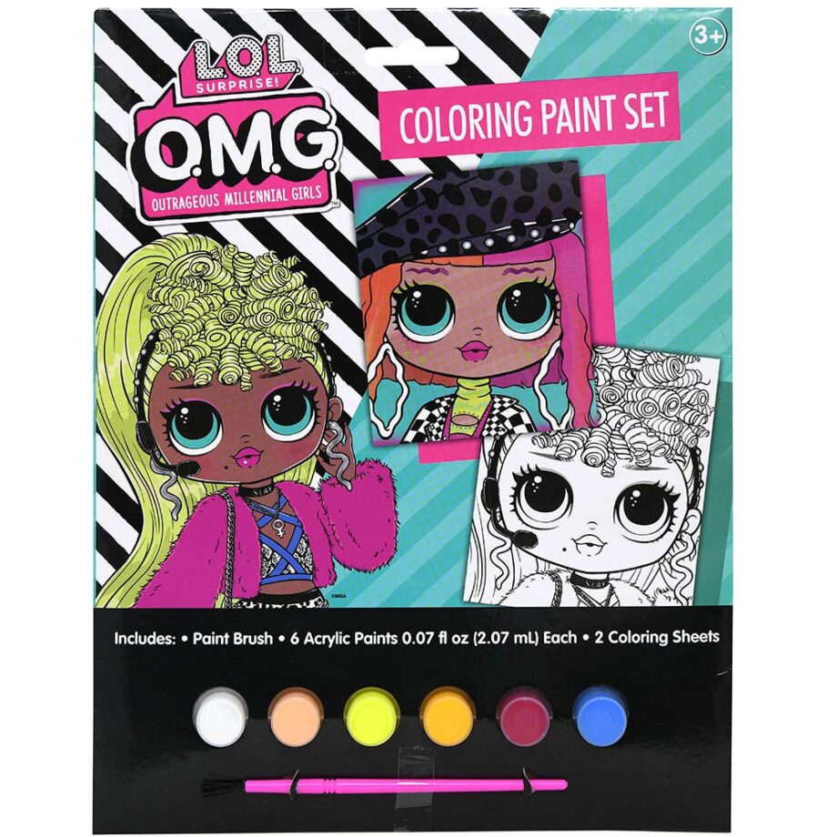 UNITED PACIFIC DESIGNS - LOL OMG POSTER PAINT SET