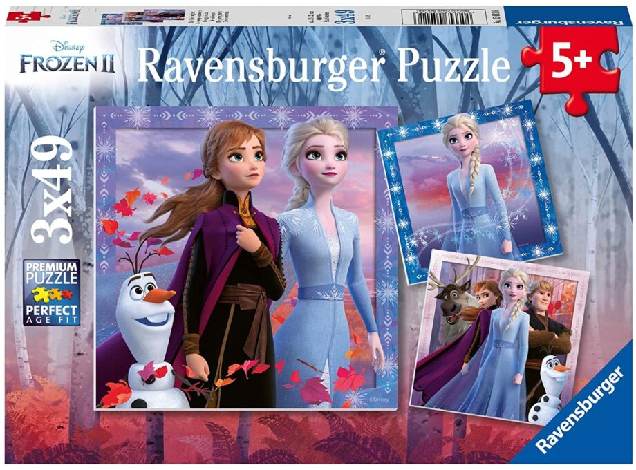 RAVENSBURGER - FROZEN 2- THE JOURNEY STARTS (3X49)