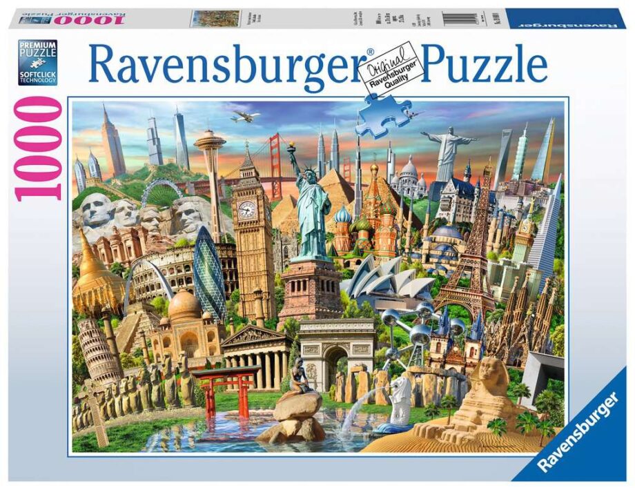 RAVENSBURGER - WORLD LANDMARKS (1000 PC)