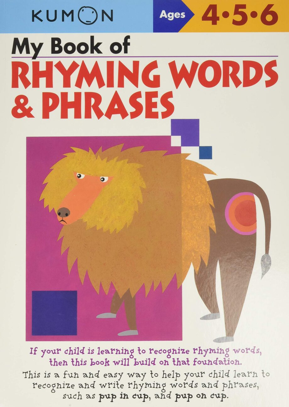 KUMON - MY BOOK OF RHYMING WORDS & PHRASES