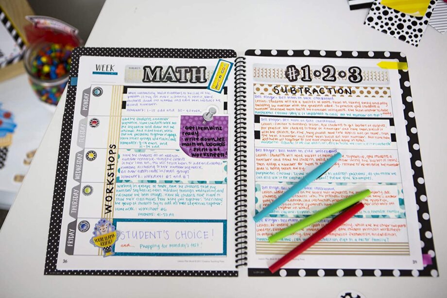 CREATIVE TEACHING PRESS - Bold And Bright Lesson Plan Book