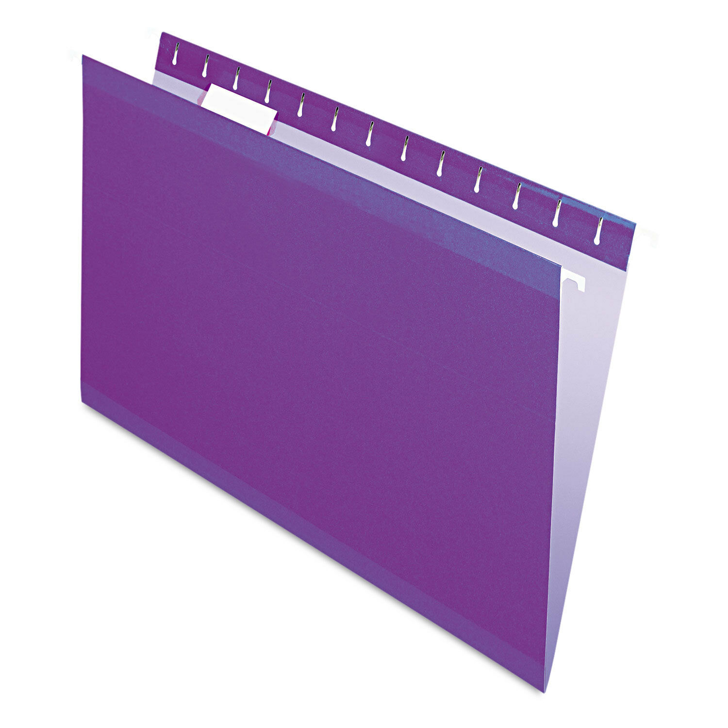 HANGING FILE FOLDER, LEGAL, 1/5 CUT, VIOLET ,EACH The Stationery