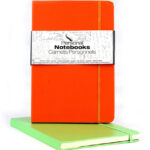SPICEBOX - PERSONAL NOTEBOOKS,ORANGE/GREEN