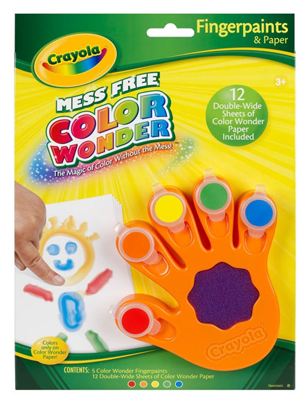 CRAYOLA - COLOR WONDER FINGER PAINT - The Stationery Store & Authorized  FedEx Ship Centre