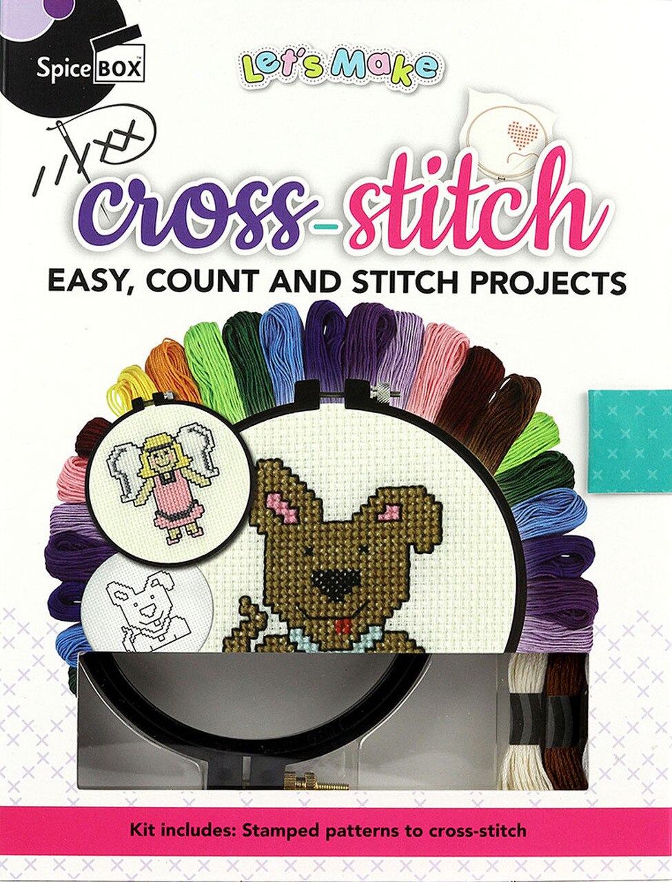 SpiceBox Kits for Kids Cross Stitch Kit