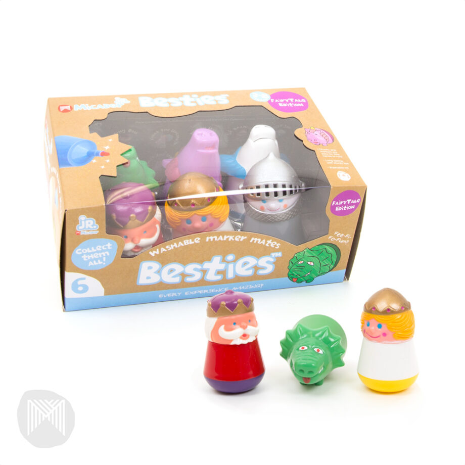 MICADOR - Micador jR. Besties Marker Mates - FAIRYTALE, Pack 6