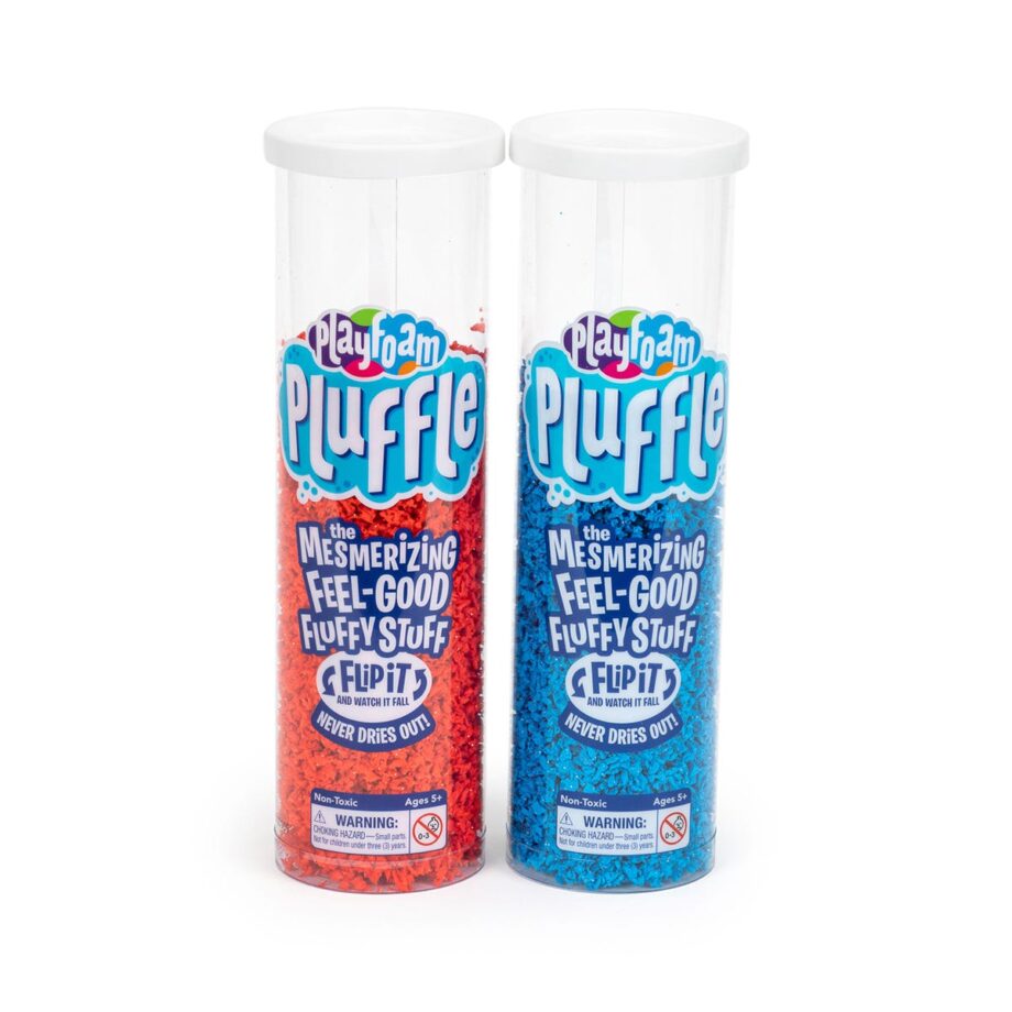 EDUCATIONAL INSIGHTS - PLAYFOAM PLUFFLE RED & BLUE 2-PACK