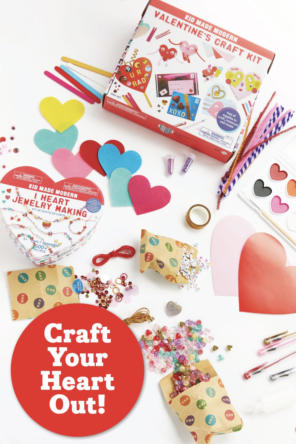 KID MADE MODERN - VALENTINE CRAFT KIT