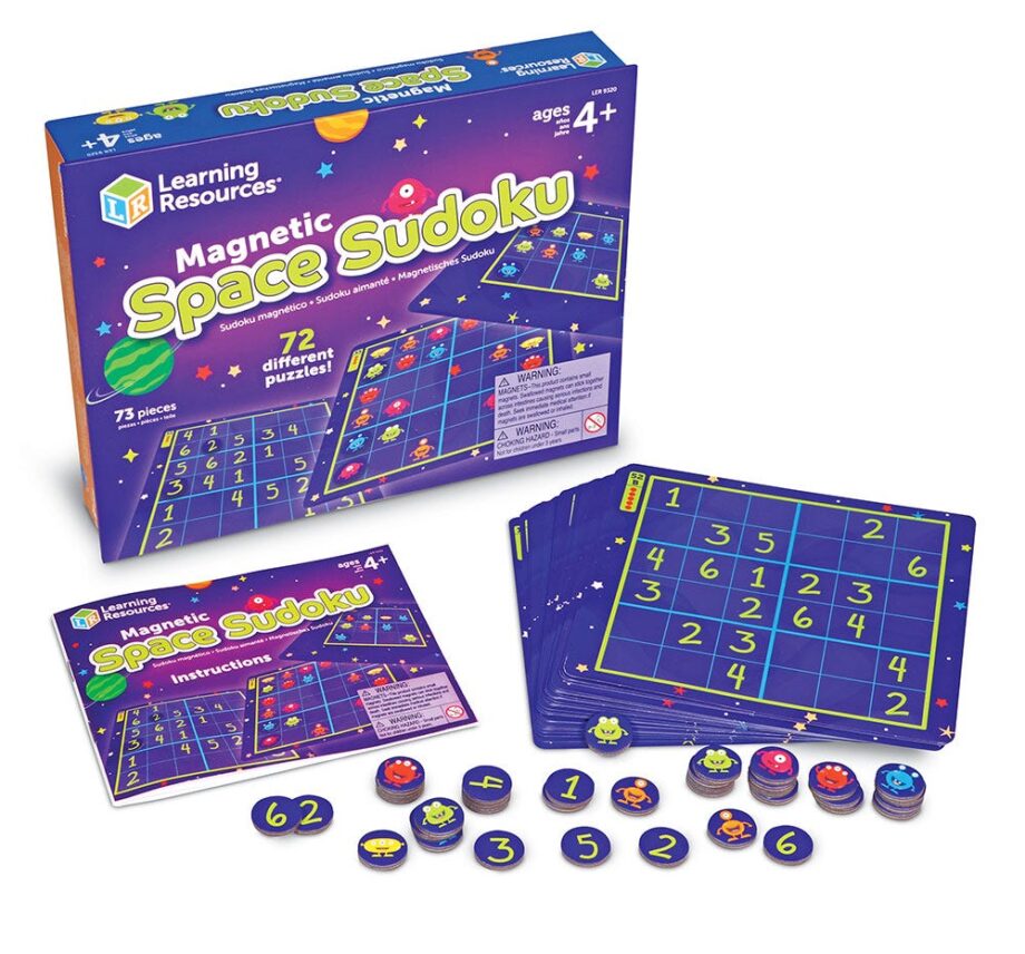 LEARNING RESOURCES - MAGNETIC SPACE SUDOKU