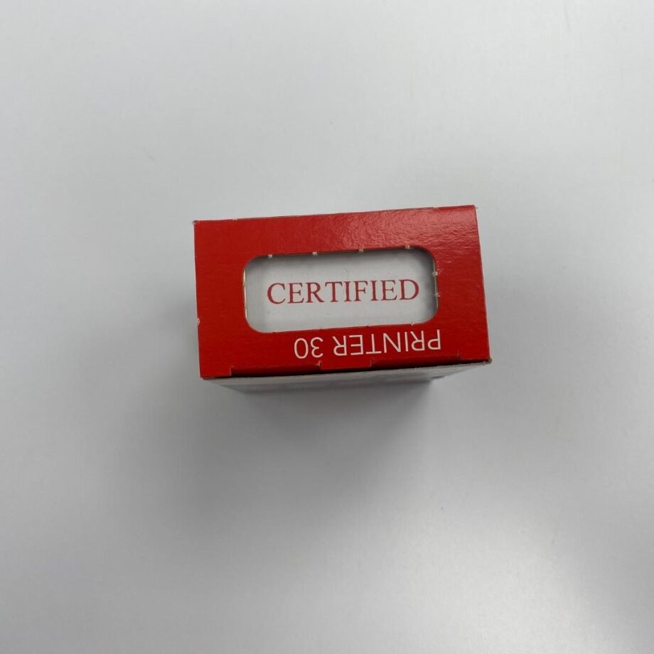 2000 PLUS - CERTIFIED STAMP, SELF INKING (RED)